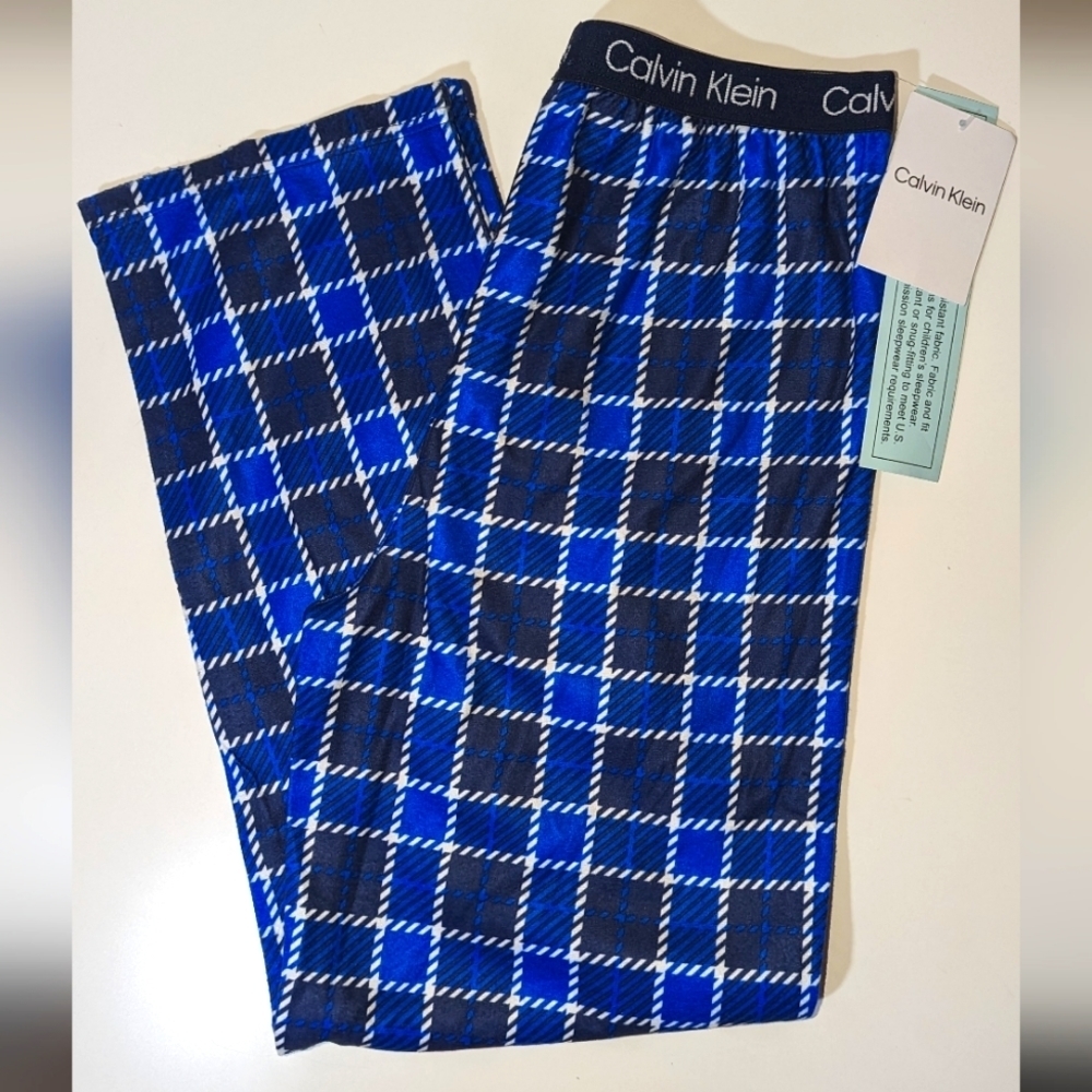 𝅺brand New Calvin Klein Blue pajama pants